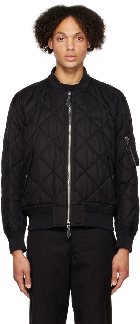 burberry oversized quilted field jacket|burberry bomber jacket sale.